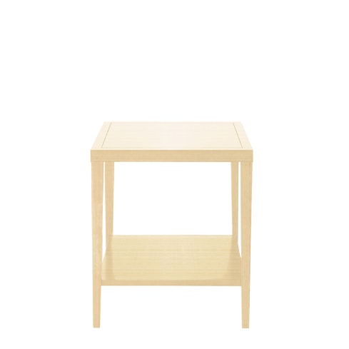 Frabo's Shop様向け【美品】　ALVESTA SIDE TABLE Zenas 22 inch Tall Square Side End Table with Metal Frame